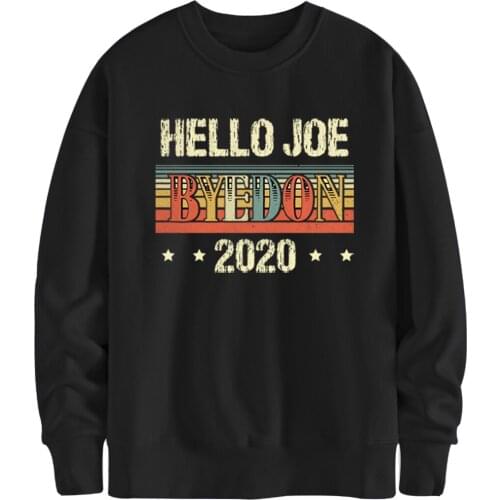 Hello Byedon 2020 Long Sleeve Hoodies Mans Sweatshirts Harajuku Male Clothing Printing O Neck Hoody White Supoleron Hombre