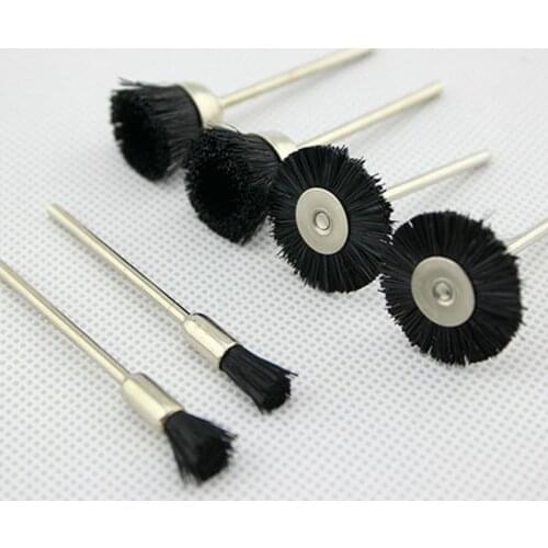 30x nylon abrasive brush Wheel for dremel mini drill rotary tools woodworking buffing polishing grinding abrasive disc head set