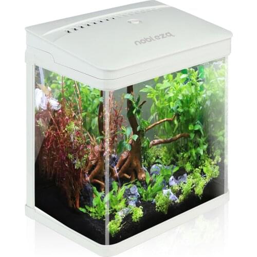 Nobleza- MINI FISH TANK 7L 23*16*27.5CM WHITE