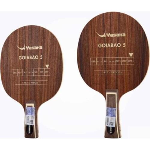 Yasaka GOIABAO 5table tennis blade rosewood table tennis racket fast attack with loop ping pong racket