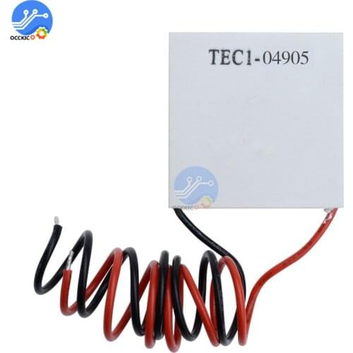 25*25mm TEC1 12703 04905 Heatsink Thermoelectric Cooler Cooling Peltier Plate
