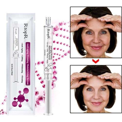 Hyaluronic Acid+ Mango Injection Face Serum Liquid Tights Anti-Wrinkle Anti Aging Collagen Facail Essence Moisturizing