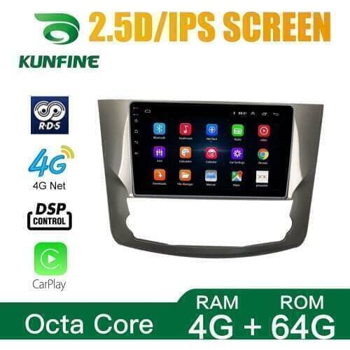 Octa Core Android 10.0 Car DVD GPS Navigation Player Deckless Car Stereo for Toyota AVALON 2011 Radio wifi