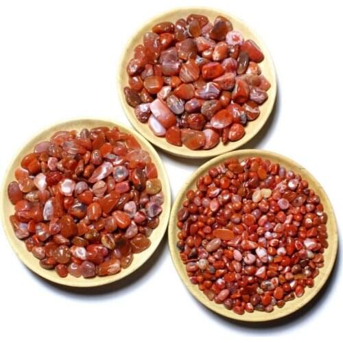 1kg Pure natural Red agate gallet stone material