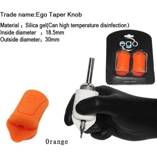 1Pair Premium Silicone Tattoo Grip Cover Wrap Non-Slip Import Grip Cover Supply for Tattoo Grip Free Shipping