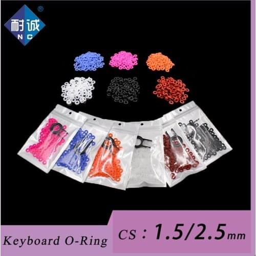 110pcs/lot MX cover keyboard o ring cover puller switch damper rubber o-ring key puller cover replacement Noise Reduction washer