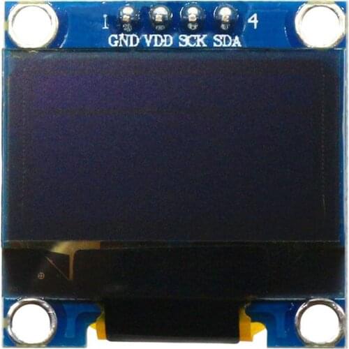 128X64 12864 IIC 0.96 Inch OLED LCD LED Display Module White Single Color for Arduino 0.96" IIC SPI