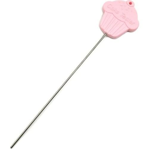 2pcs Cake Tester Needles Stainless Steel Reusable Cake Testing Needles Practical Cake Tester Skewer Needles for Kitchen WWO66