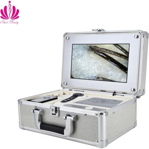 10 inches LCD Facial Skin Analyzer Hair Analyser Machine Digital Dermoscopy Skin Analysis Skin Detector Skin Care Tool (A012)