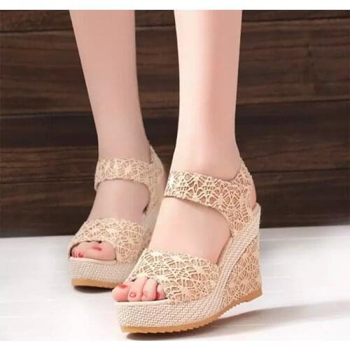 Comemore Off White Womens Fashion Shoes Casual Beach Summer 2021 Sandals Shoe Mules Platforms Women High-heeled Heels Sandal 41