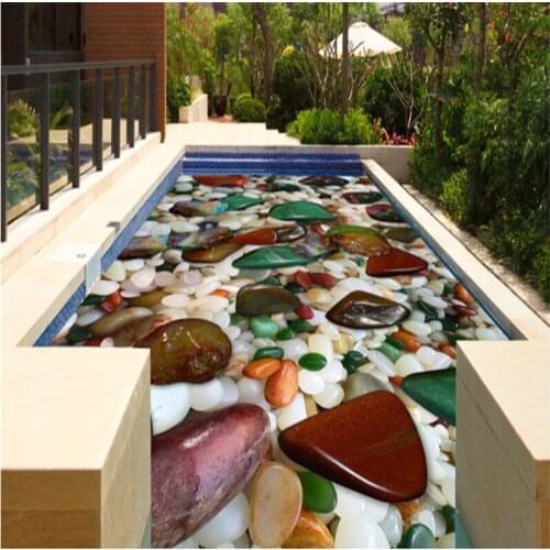 Beibehang Large Custom Wallpaper Mural Fashion Jade Stone 3D Floor wallpapers for living room photo wallpaper