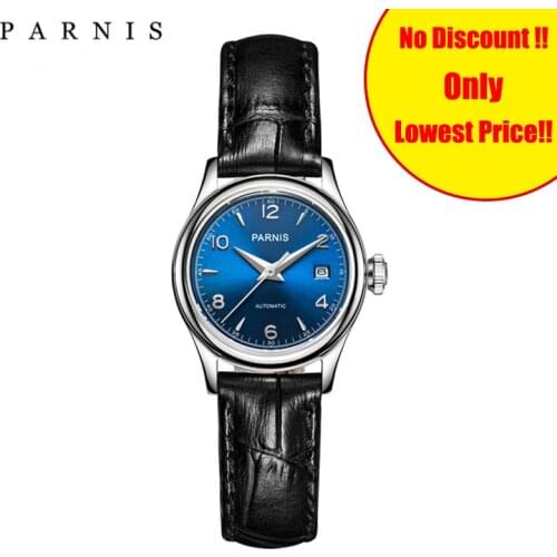 Parnis Royal Mechanical Watches Women Automatic Ladies Watch Sapphire Crystal Luxury Brand Top Japan Miyota Movement Wristwatch