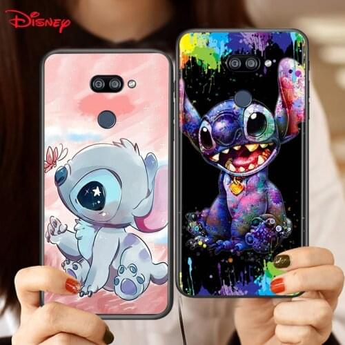Lilo Stitch Cartoon For LG K92 K62 K52 K42 K31 K22 K71 K61 K51S K41S K30 K20 G8 G8S G8X ThinQ Soft Phone Case
