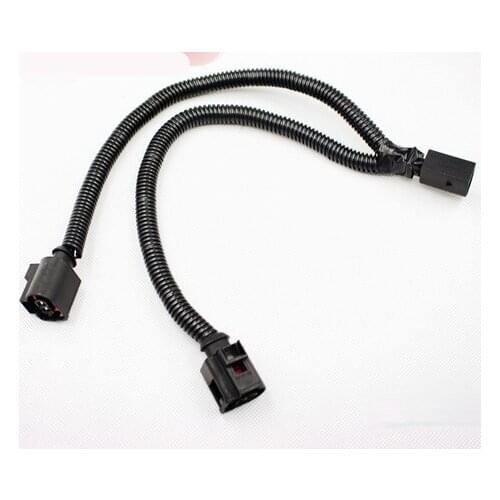 For VW POLO Golf 6 Jette Bora High Low Tone Horn Cable Snail Adapter Plug One To Two Harness Cable