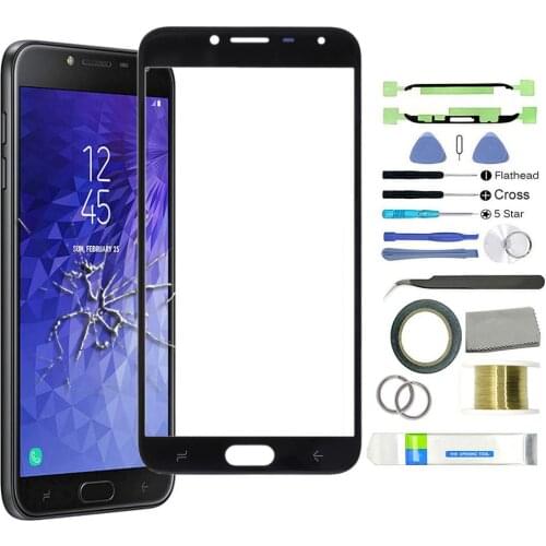 Front Glass Screen Digitizer Replacement Kit for Samsung Galaxy J4 2018/J530