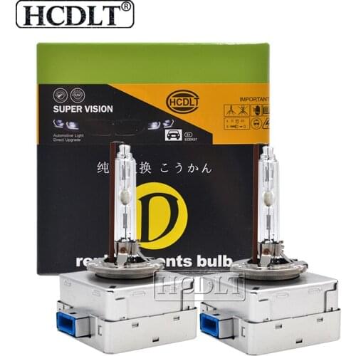 HCDLT 2PCS New OEM 12V 35W 55W D1S D3S D8S 5500K Fast Bright Car Headlight HID Xenon Lamp Bulbs For A3 A4 A5 A6 A7 A8 Q3 Q5 Q7