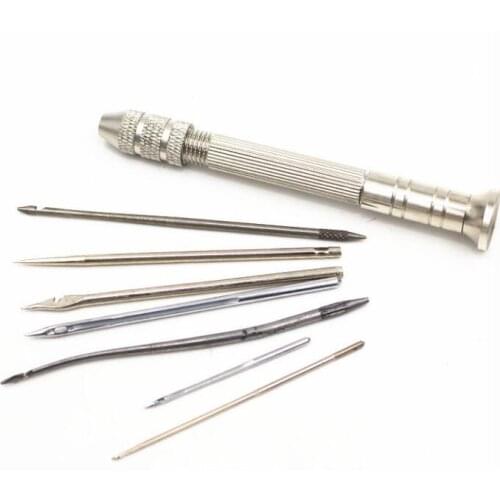 Thousands of millions can change head Multi-function awl Shoe repair tool Fine crochet repair leather sewing awl needle