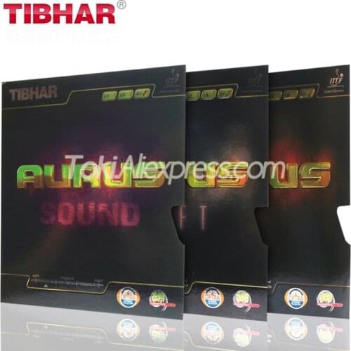 TIBHAR AURUS SOUND / SOFT Table Tennis Rubber Orignal TIBHAR AURUS Ping Pong Sponge