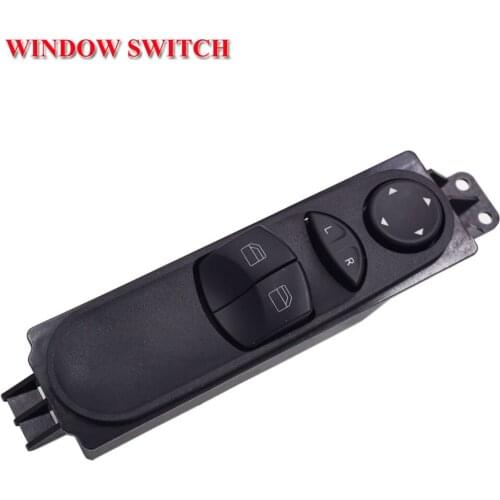 A906 545 1213 For Mercedes Sprinter W906 VW Crafter Master Power Window Switch FRONT LEFT A9065451213 WS532 9065451213/ 2E0 959