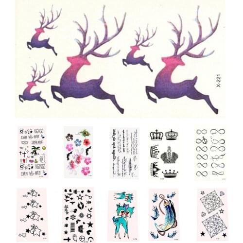 Sticker Temporary Long-lasting Waterproof Girls Fashion Tattoo Sticker for Women татуировки временные