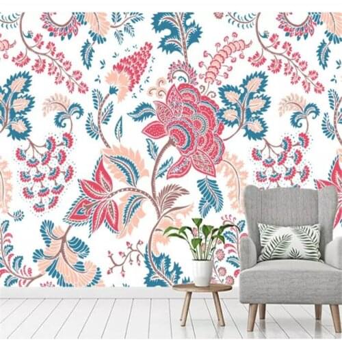 Wellyu papel de parede Custom wallpaper European retro watercolor pattern wallpaper background wall decoration home tapety