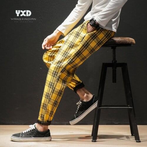 Мужские брюки в клетку Yangxindianzaobanchu China At AliExpress