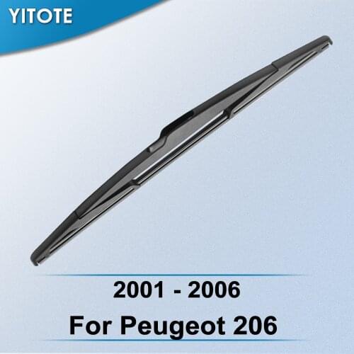 YITOTE Rear Wiper Blade for Peugeot 206 2001 2002 2003 2004 2005 2006