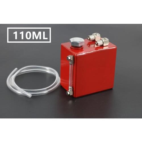 110ml Mini Fuel Tank with Oil Quantity Display For Hydraulic Excavator Gasoline Methanol Engine DIY RC Boat Car Parts