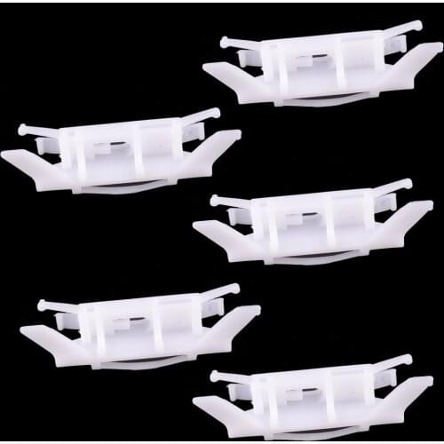 5pcs Car Roof Drip Trim Moulding Holder Clip Plastic White 91572-SDA-A01 Fit For Honda Accord Civic Acura TL TSX 91572SDAA01