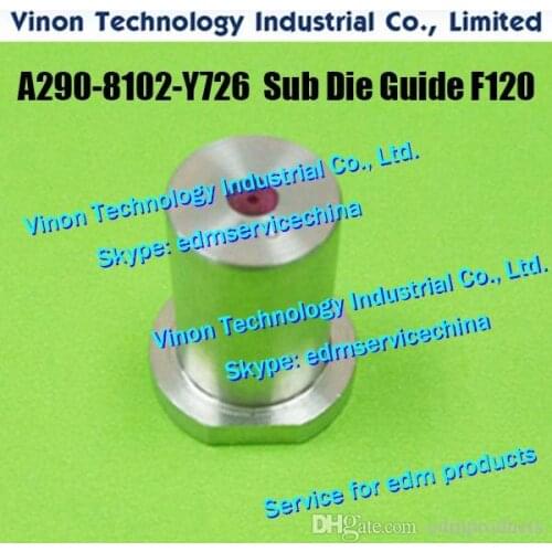 A290-8102-Y726 F120 edm Sub Die Guide Ruby Upper Ø1.0mm A290-8110-Y726 for Fanuc A,B,C,iA,iB machine, Sub Guide A2908110Y726