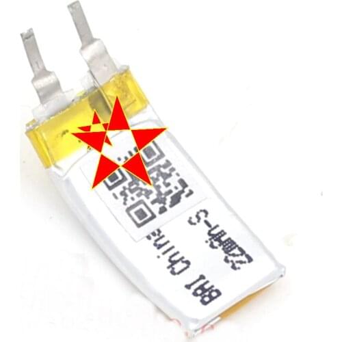 3.7V 22mah size Battery Sports Bracelet Battery Micro Machine Battery Curved Surface Batteries