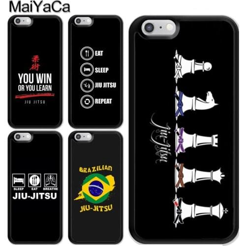 Brazilian Jiu Jitsu Case For iPhone 12 Mini 11 Pro MAX X XR XS MAX SE 2020 6S 7 8 Plus 5s Cover