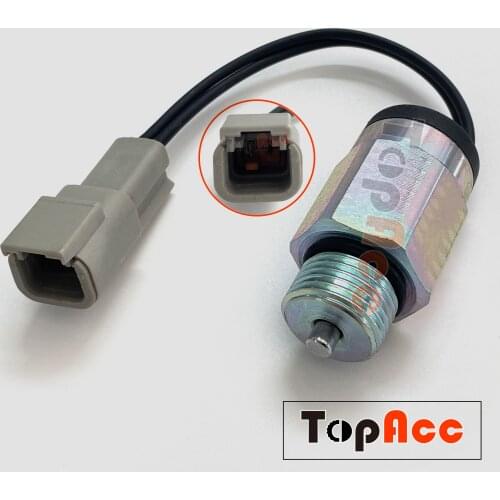 6677383 Lock Solenoid Spool 12V For Bobcat Loaders 751 753 763 773 863 864 873 883 963 Fuel Shutoff Solenoid