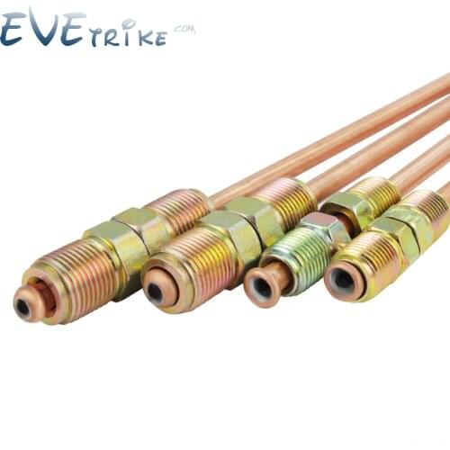 Brake system all small matched parts braking tubing hose oil pipe brackets caliper tricycle hydraulic braking system
