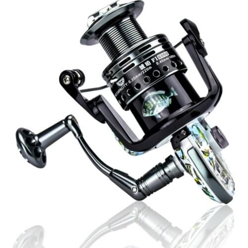 18BB Spinning Reel Trolling Reel Rock Wedkarstwo Peche Vessel Carretilha Desca Carp Fishing Reels Distant Wheel 1000s -7500s