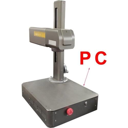 Cheapest Max 20w fiber laser marking machine with build-in computer 110x100mm work area