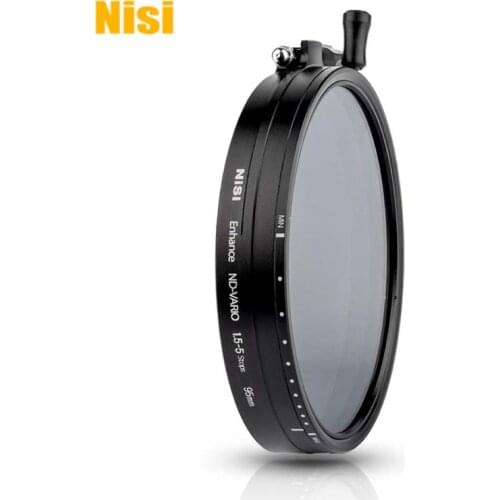 NISI ND-VARIO 1.5-5 stops Enhanced Camera Lens Filter 95 110 114 mm Video Photography Camera Lens ND VARIO 1.5 5 stops Filter