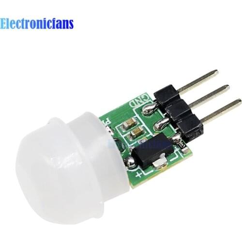 Diymore AM312 DC 2.7 to 12V Mini IR Pyroelectric Infrared PIR Motion Human Sensor Automatic Detector Module AM312 Sensor Module