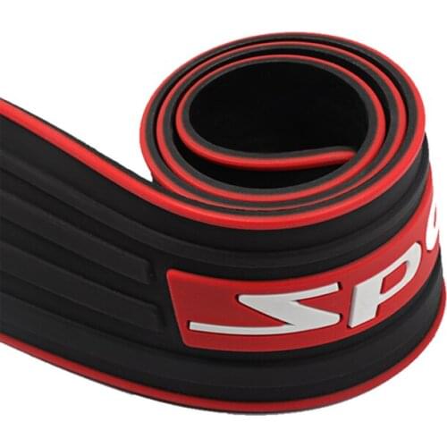 Car Trunk Door Crash Protection Strip Car Styling Scratch Protection Strip For Mitsubishi outlander 2016 lancer 10 9 pajero