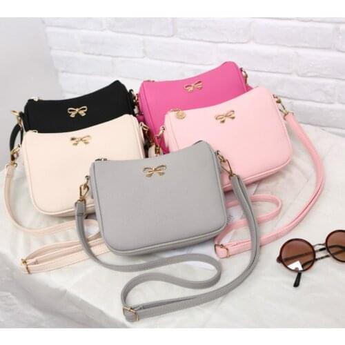 Vintage cute bow small handbags hotsale women evening clutch ladies mobile purse famous brand shoulder messenger crossbody bags