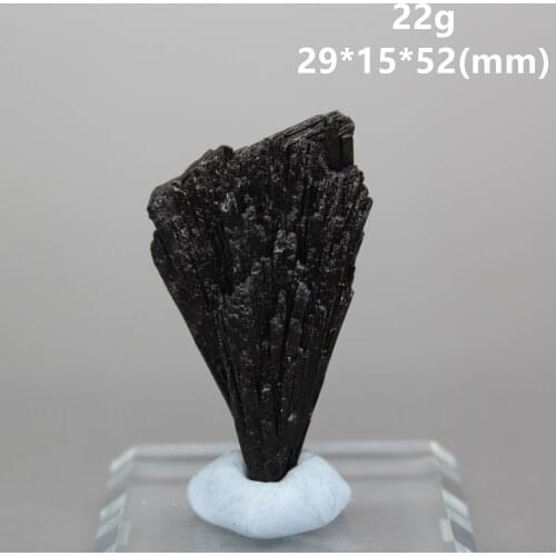 100% Natural needle-shaped Brazilian black tourmaline mineral specimens stones and crystals quartz crystals Rough stone
