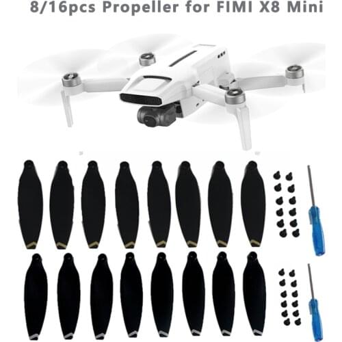 8PCS Propeller for FIMI X8 Mini Blade Props Spare Parts Quick-Release CW/CCW Propeller for FIMI X8 Mini Drone Accessories