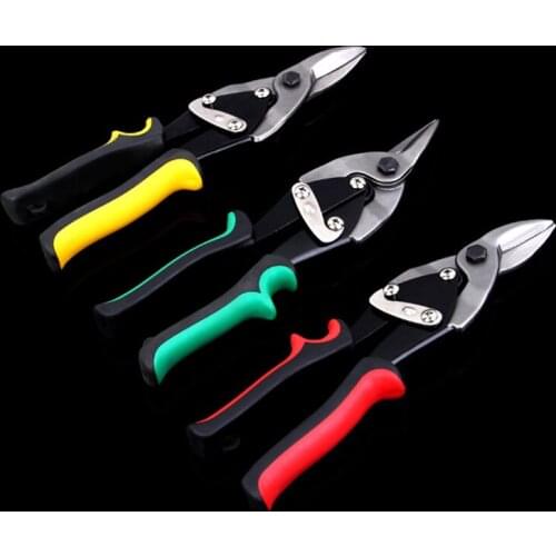 Free Shipping! 25CM/10'' Tin Sheet Metal Snip Aviation Scissor Iron Plate Cut Shear Household Tool Industrial Industry Work