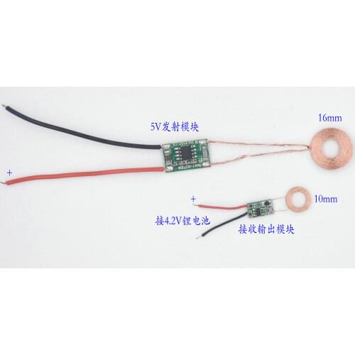 4.2V Battery Micro Product Wireless Charging Module Wireless Power Supply Module Chip Solution XKT-R02