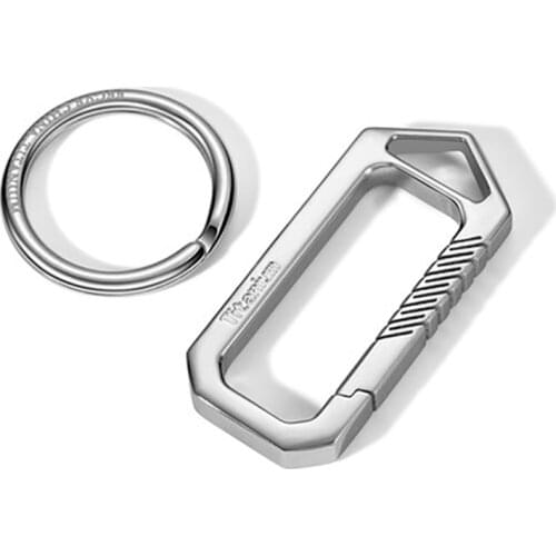 Titanium Alloy Keychain Creative Gifts Luxury Pendant Keychain Personality Key Ring