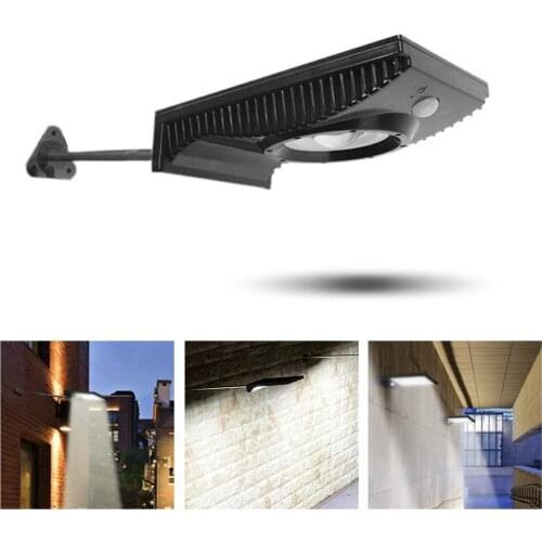 COB LED Solar Induction wall lamp Outdoor garden lamp Rain proof High light street lamp waterproof floodlight