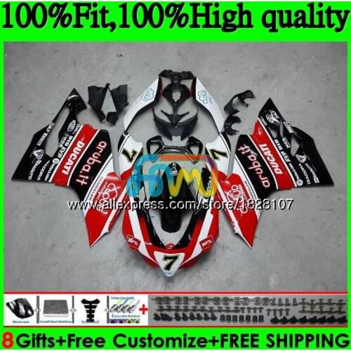 Injection For DUCATI 899 1199 S R Panigale 12 13 14 15 16 77BS.16 1199R 899S 1199S 2012 2013 2014 2015 Red black 2016 Fairing