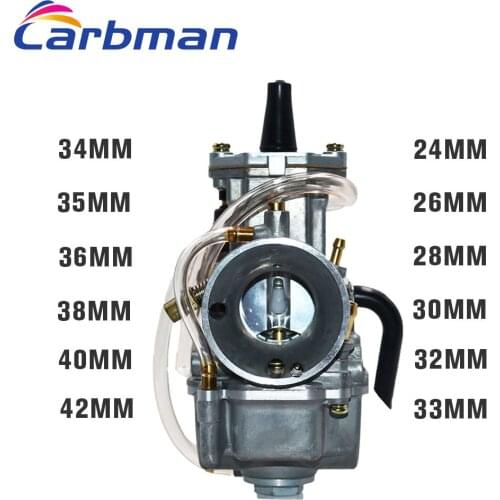 Carburetor OKO PWK 32 30 28 34 24 26 42mm Motorcycle Carburador For Mikuni Koso ATV 250cc Yamaha Honda Power Jet Fit Racing Moto