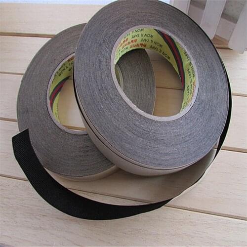 10Yards 2.0cm 2.4cm 3.0cm black Adhesive Grosgrain strips as the ends of headband sticky hairbands tips DIY hairband accessories