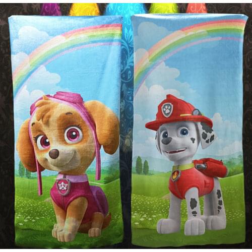 Paw Patrol Anime Cute Girl Boy Towel Luxury Super Absorbent Quick-drying Super Large Bath Towel-super Bathrobe Owels Bathroom